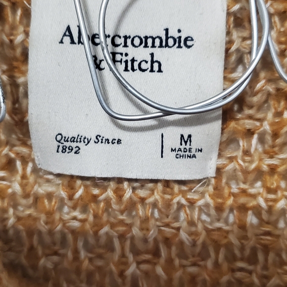 Orange Knit Abercrombie & Fitch Sweater - Picture 3 of 5
